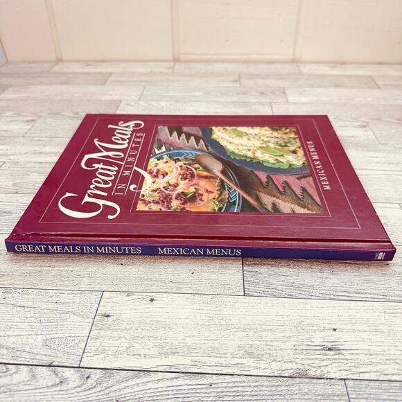 1984 Mexican Menus Great Meals in Minutes Time-Life Books Cookbook HC Vtg - Picture 7 of 13